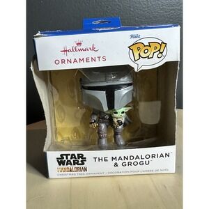 The Mandalorian Hallmark Christmas Ornament Star Wars The Child Grogu Funko POP
